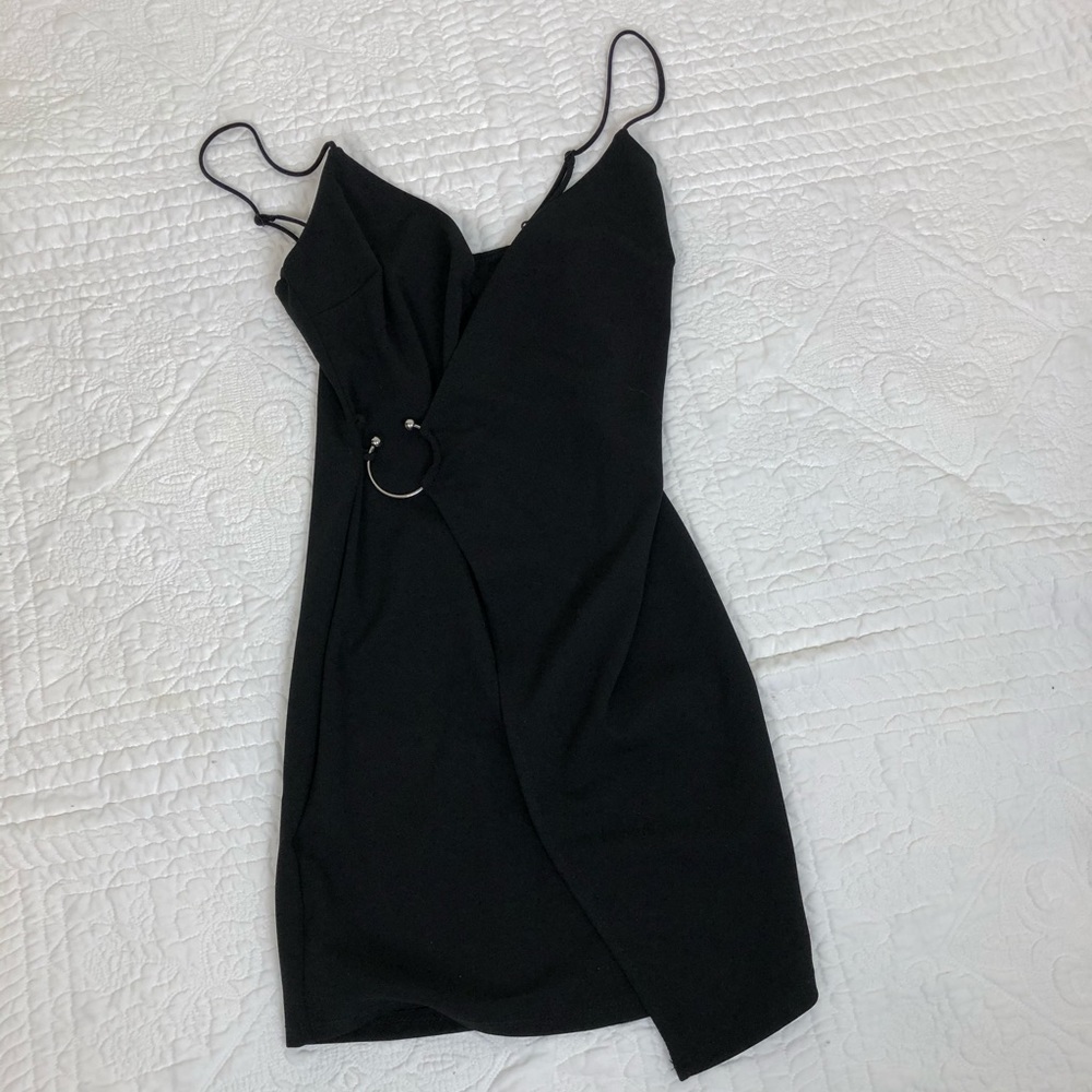 Lulus NWT Sz XS black prom dress